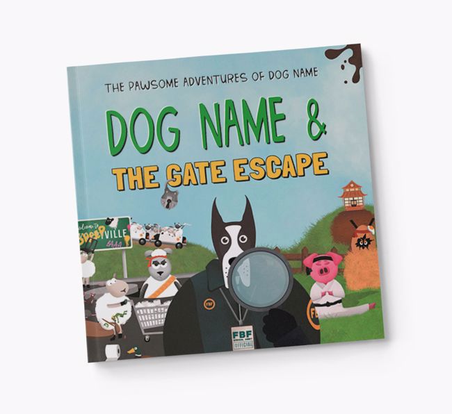 Personalised Adventure Book: Your Dog & The Gate Escape